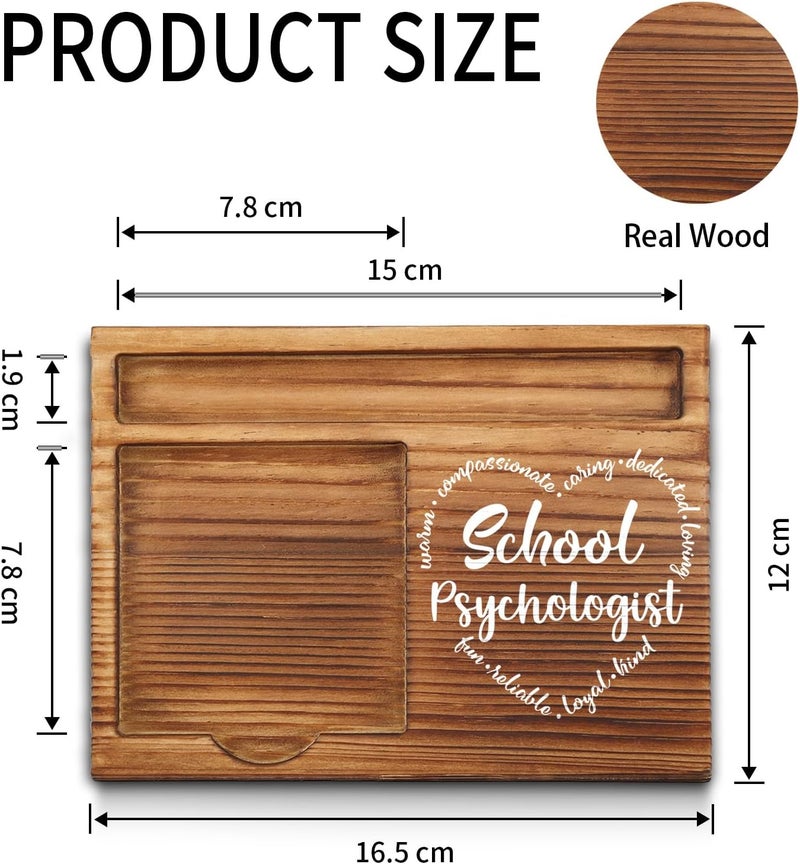 akeke School Psychologist Gifts, Appreciation Thank You School Psychologist Office Decor Desk Self-Stick Note Pad Holders GSH5 - Image 2